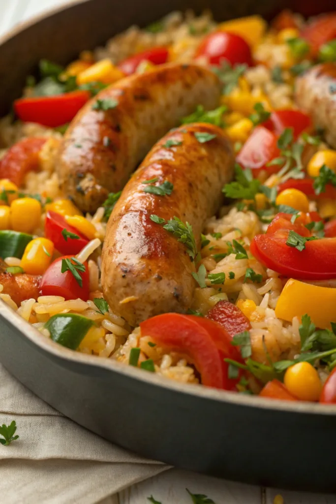Sausage and Rice Casserole