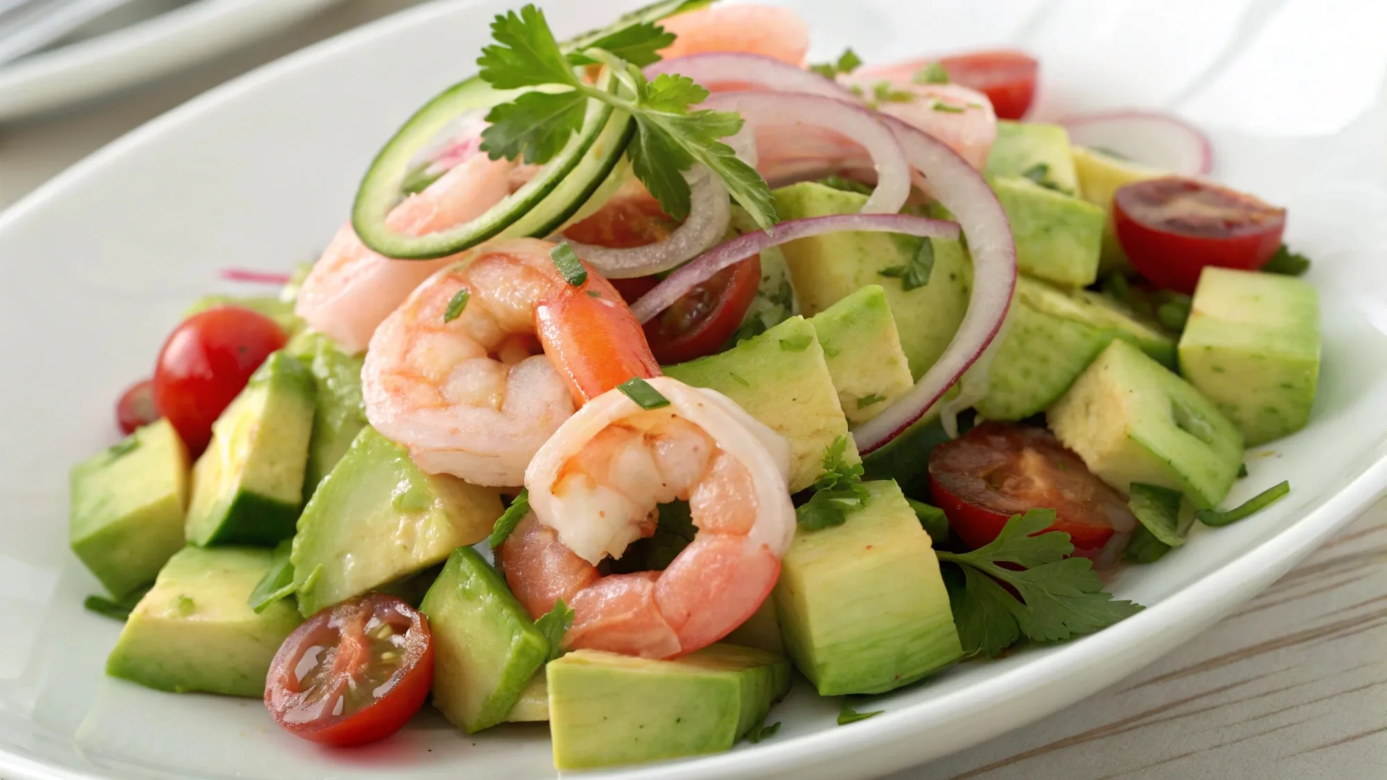 Shrimp Avocado Bowl recipe