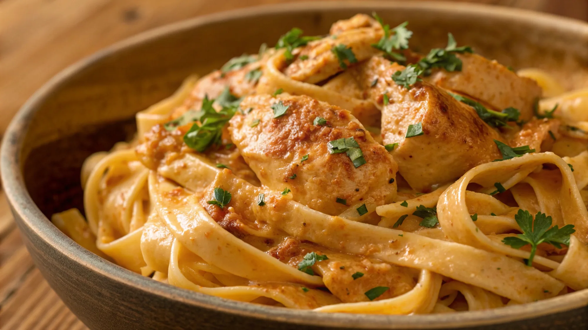 Smoked Paprika Chicken Alfredo recipe