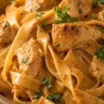 Smoked Paprika Chicken Alfredo