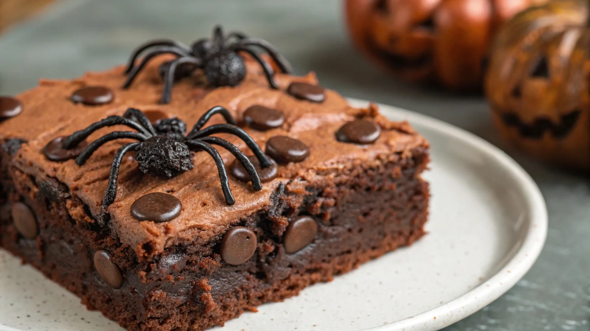 Spider Brownies recipe