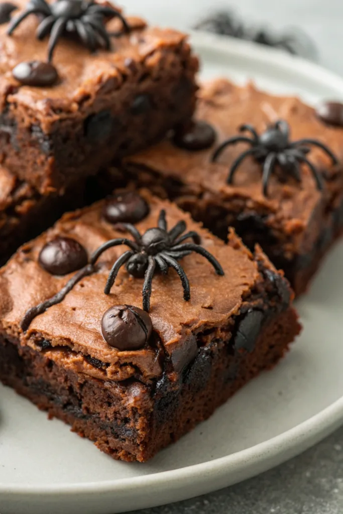 Spider Brownies