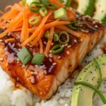 Sriracha Honey Salmon Bowls