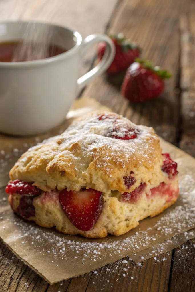 Strawberry Scones recipe