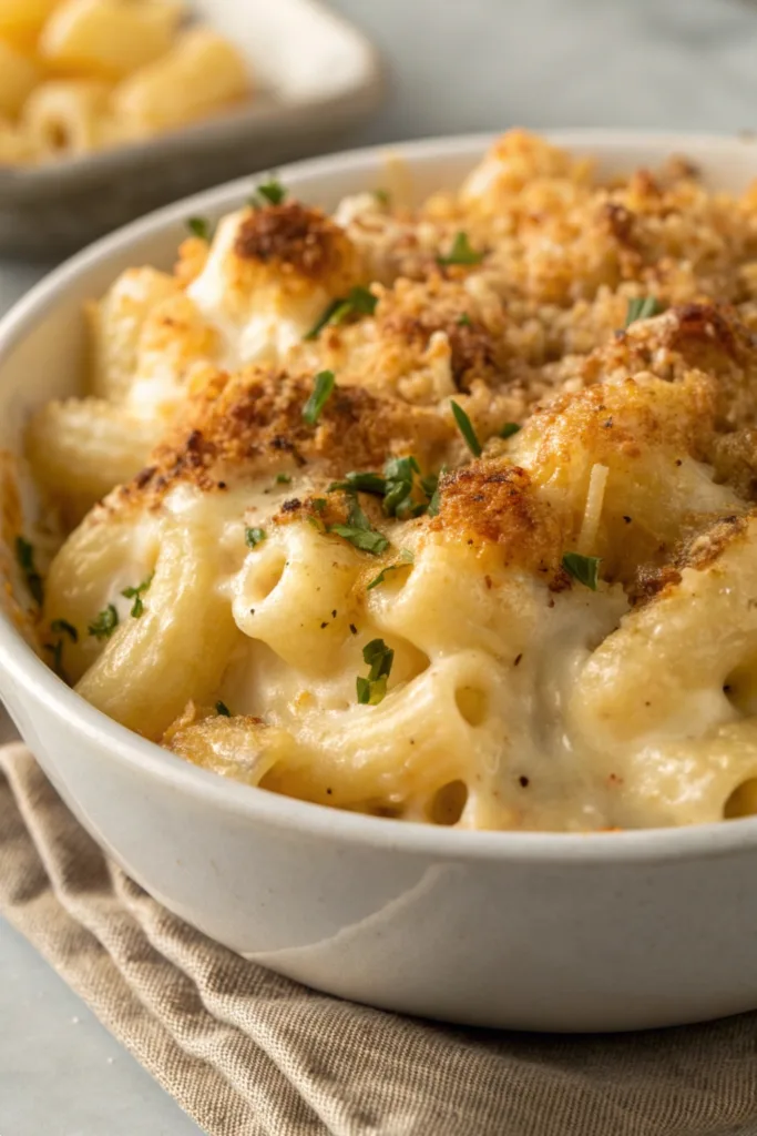 Three Cheese Macaroni recipe