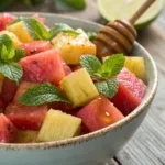 Watermelon Pineapple Salad recipe